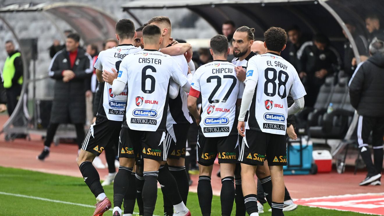 U Cluj - Hermannstadt 3-0, în etapa 19 din Superliga. Hat-trick-ul lui Lukic duce echipa ardeleană pe locul 7