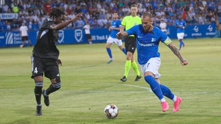 Concluzia lui Denis Alibec după Farul Constanța - Sheriff Tiraspol 1-0: „Am fi fraieri să nu trecem mai departe. Pentru asta am rămas aici, să facem istorie!”