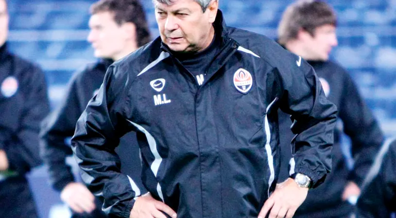 Soarta lui Mircea Lucescu la Șahtior se decide azi