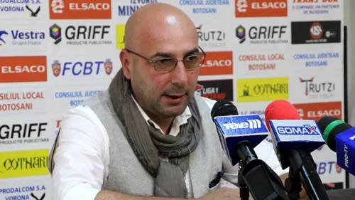 Însă o demisie de la FC Botoșani. Heleșteanu pleacă alături de 