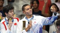 Cum au numit americanii colaborarea între David Popovici și Zhanle Pan după ce chinezul a venit să se antreneze în România