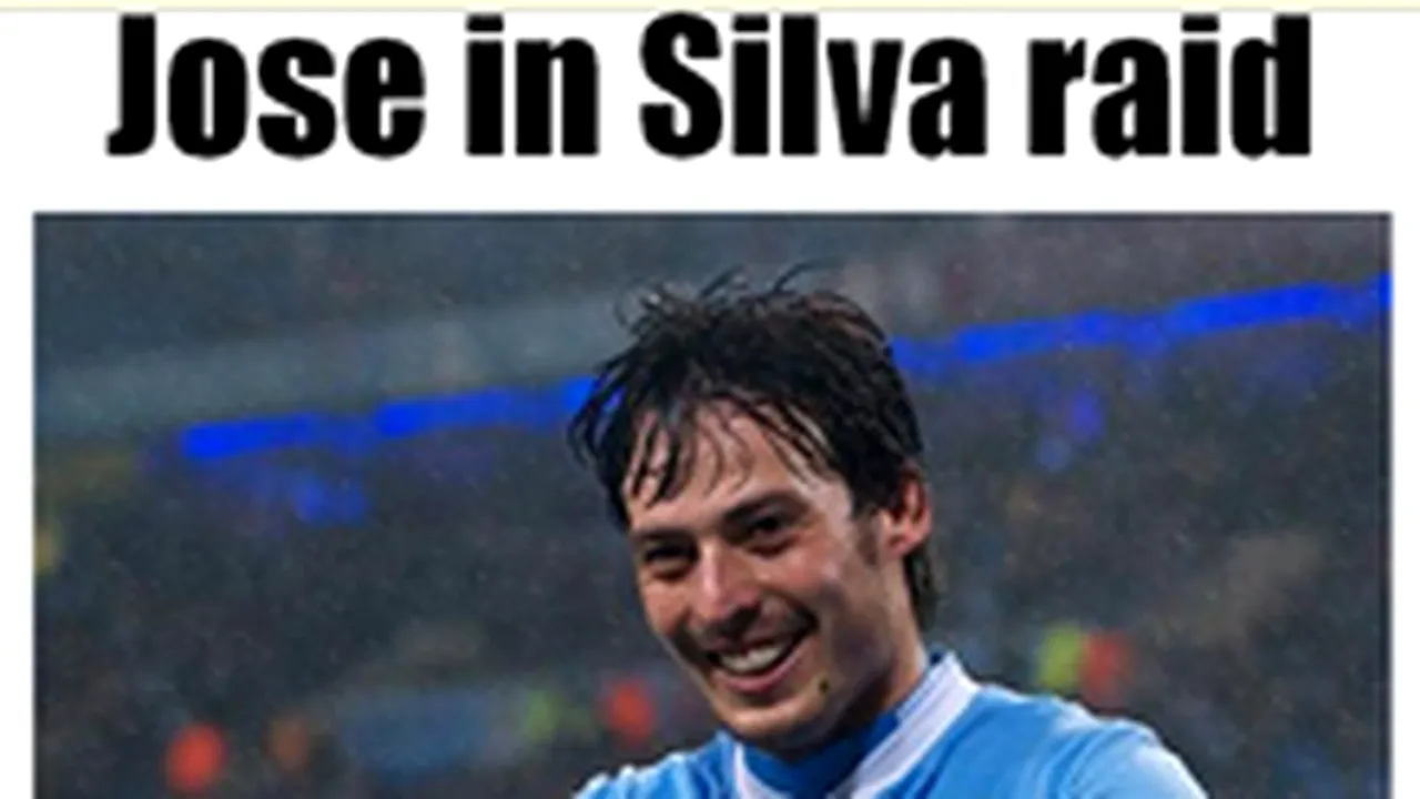 Mourinho 'încearcă marea cu degetul': **40 de milioane de euro pentru Silva