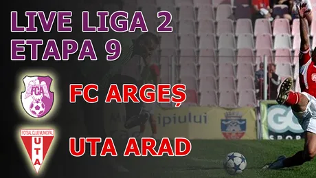 Arădenii au scos LASOul la Pitești!** FC Argeș - UTA 0-2
