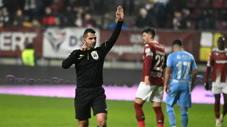 Faza care i-ar fi înnebunit pe Gigi Becali și Nelu Varga! Arbitrul a anulat golul ilfovenilor în Rapid – FC Voluntari, dar a intervenit VAR-ul! VIDEO