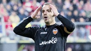 Trădați de "soldat"!** Golgheterul Soldado, a irosit două ocazii imense, dar Valencia păstrează șanse de calificare