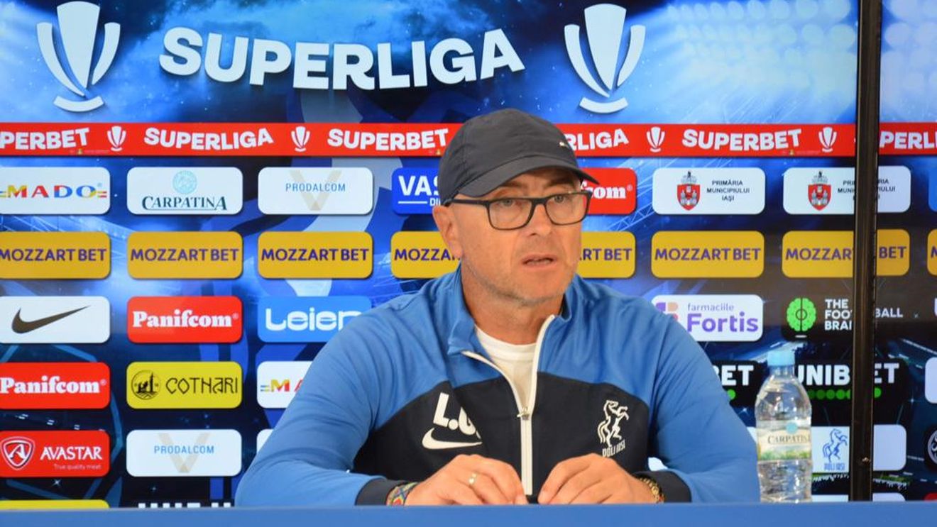 Leo Grozavu, furios pe jucătorii săi după ce echipa de pe ultimul loc a revenit de la 1-0 în meciul Botoșani - Poli Iași: „Lipsă de concentrare!”