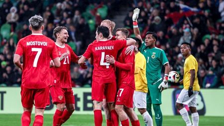 Rusia lui Vladimir Putin e o bestie şi a învins cu 11-0 în ultimul meci. Naționala de fotbal de la Moscova e peste România în clasamentul FIFA