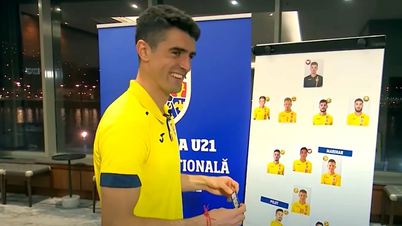 Alex Pașcanu, moment amuzant în cantonamentul României U21! Le-a ales alte meserii colegilor și s-a distrat pe seama lor: „Vlad fură curent, Chindriș are față de măcelar!” | VIDEO
