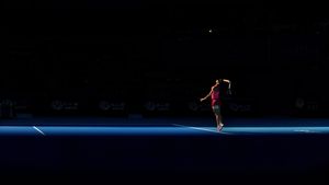 IMAGINEA ZILEI | Halep, protagonista uneia dintre cele mai spectaculoase imagini din acest an