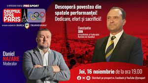 Constantin Din, președintele FR de Handbal, este invitatul emisiunii ,,Drumul spre Paris’’ de joi, 16 noiembrie, de la ora 19:00