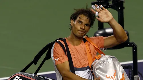 Liderul ATP, Rafael Nadal, câștigător în 2013, a fost eliminat de la Indian Wells