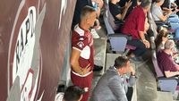 Daniel Pancu, un car de nervi în timpul derby-ului Rapid – Universitatea Craiova! Cum a fost surprins antrenorul giuleștenilor