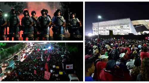 Noi proteste pe străzile din Sao Paulo. Brazilienii sunt tot mai nemulțumiți de organizarea Cupei Mondiale