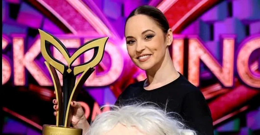 FOTO & VIDEO / Andreea Marin, despre experiența de la ”Masked Singer România”. ”În interiorul acestei măști s-au dat lupte grele. Am pierdut multe kilograme, curgeau apele pe mine”