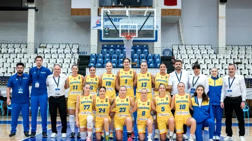 România, victorie clară cu Islanda în primul meci din FIBA Women’s EuroBasket 2025! Urmează partida cu Slovacia, tot la Constanța