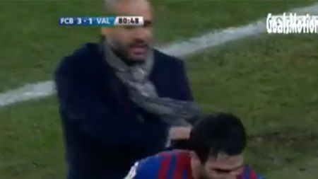 VIDEO** Guardiola a avut o ieșire nervoasă la adresa lui Cesc! Ce crezi că i-a spus mijlocașul în momentul schimbării?