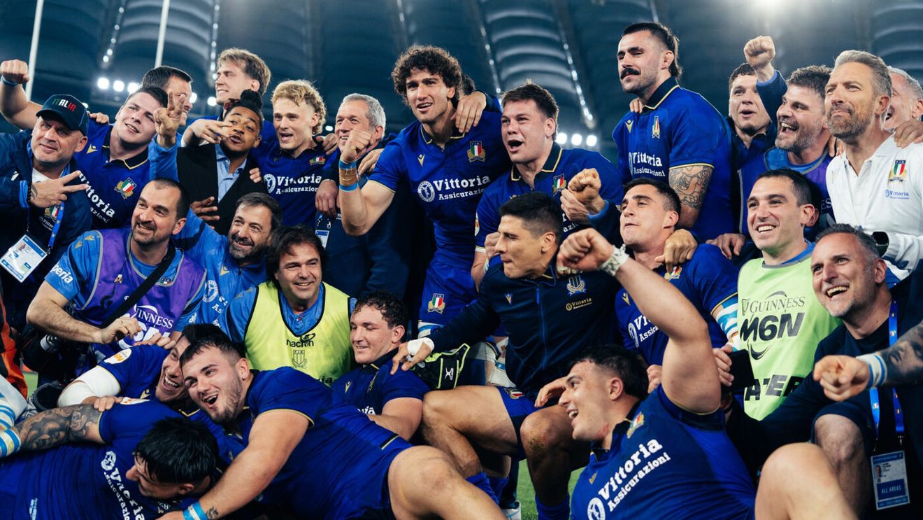 Nemaivăzut! Italia a învins Anglia în Turneul celor 6 Națiuni