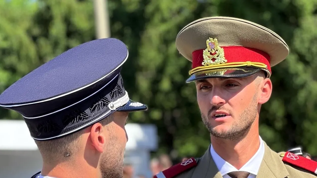 Doi frați sub arme! Ciprian Tudosă, vicecampion olimpic la canotaj și angajat la MApN, are motive de mândrie: fratele a absolvit Academia de Poliție | SPECIAL