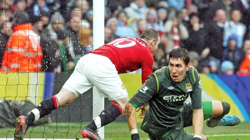 United a scos-o pe City din FA Cup! **Pantilimon a parat DEGEABA un ’11 metri’ bătut de Rooney: „Când nu ai noroc…”