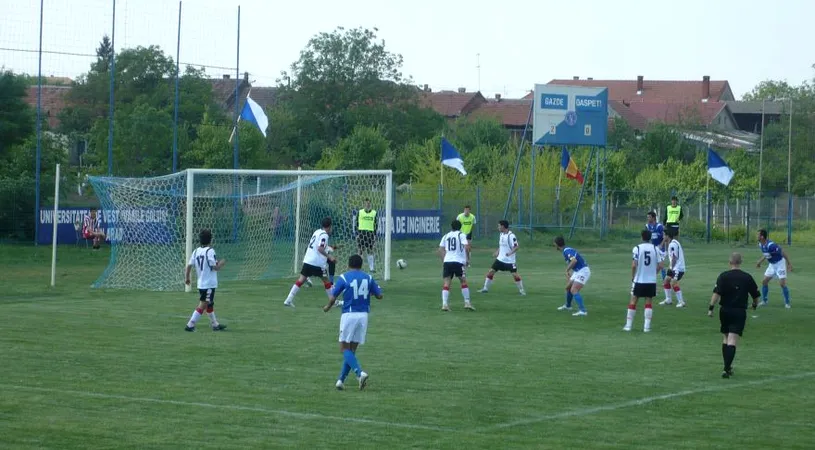 ACU Arad a reintrat în cursa pentru evitarea retrogradării