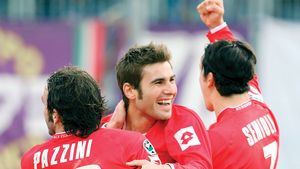 Mutu și Pazzini - letali