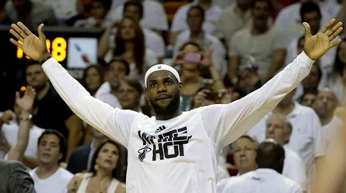 Mai e o serie până la „three-peat”. Heat s-a calificat în finala NBA pentru a patra oară consecutiv, iar LeBron James visează la al treilea titlu de campion