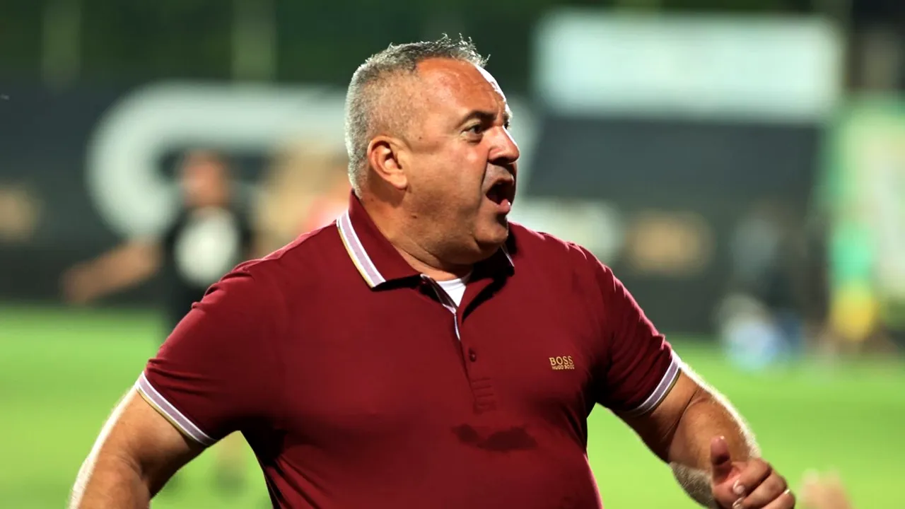 De unde a dat indicații Mihai Iosif, antrenorul suspendat al Rapidului, în derby-ul cu UTA: „Prin filme am mai văzut cum stăteam eu”