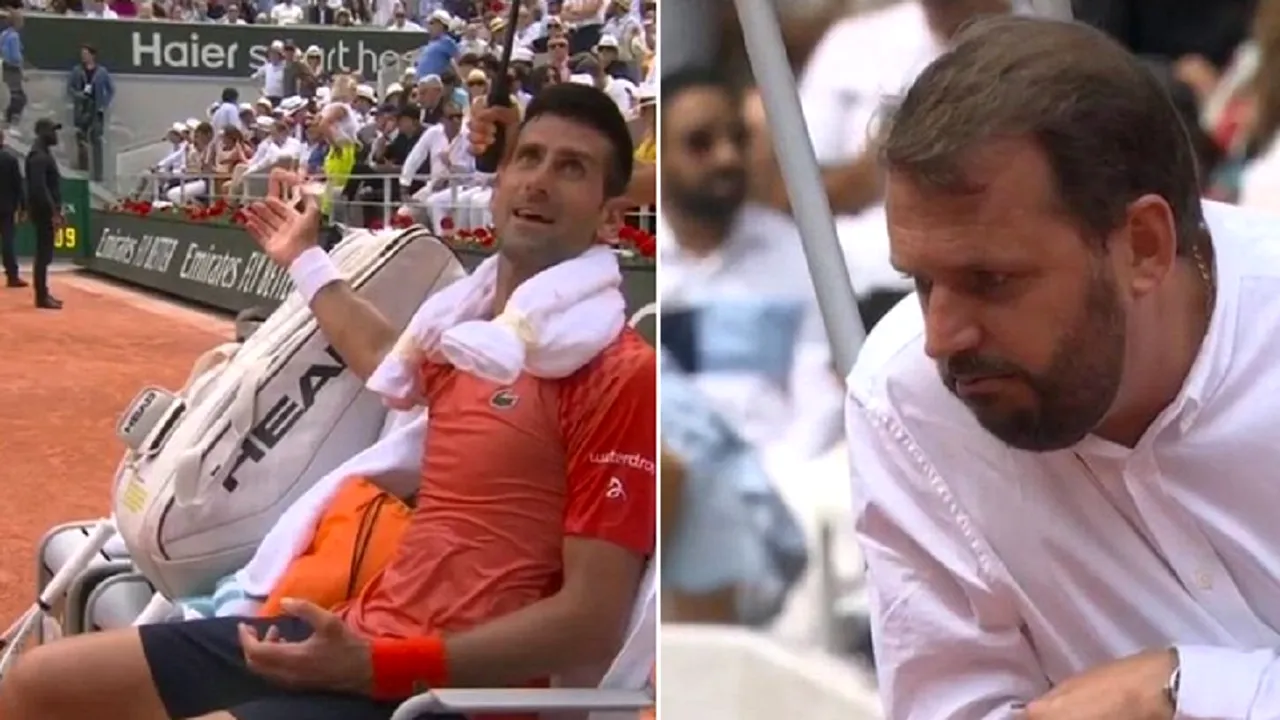 Motivul pentru care Novak Djokovic a răbufnit la adresa arbitrului în timpul finalei de la Roland Garros: „De ce mă grăbești!?