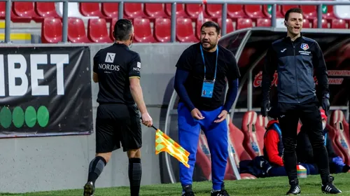 Croitoru nu e trist, nici fericit după remiza de la Arad, dar are o observație despre gazon: „Nu se ridică la nivelul minunăției de stadion”