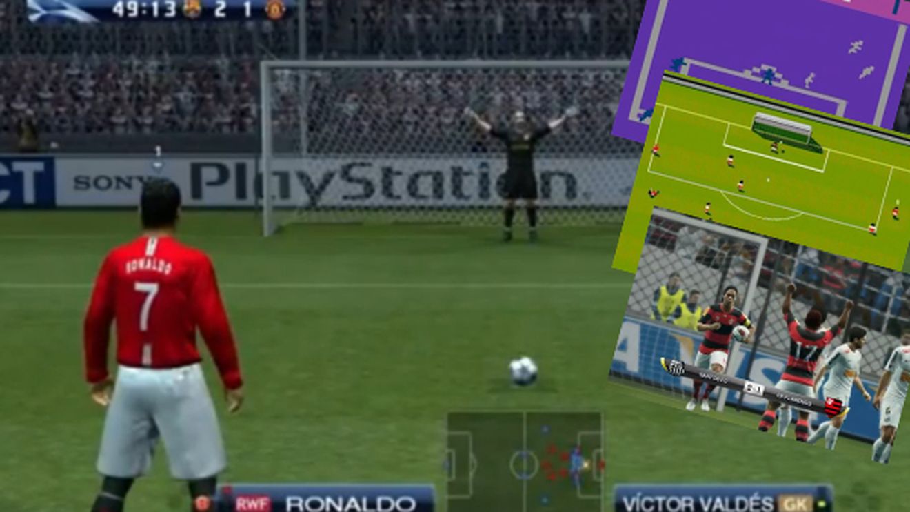 VIDEO de colecție!** Cum au evoluat jocurile de fotbal pe calculator de-a lungul istoriei! În 2013 se împlinesc 35 de ani de la apariția primului simulator