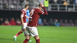 De ce nu a jucat Cristian Săpunaru în Universitatea Craiova - Rapid 1-1! E pentru prima oară când se întâmplă asta