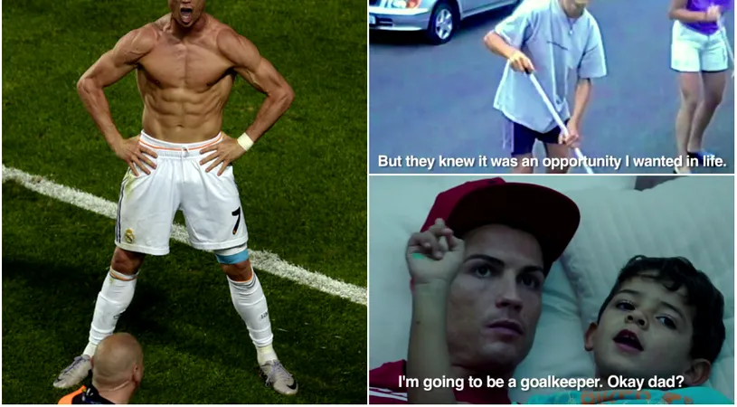 Ronaldo, filmul de Hollywood! CR7 a pubicat trailerul pe Facebook. VIDEO Imagini unice din cariera și viața portughezului