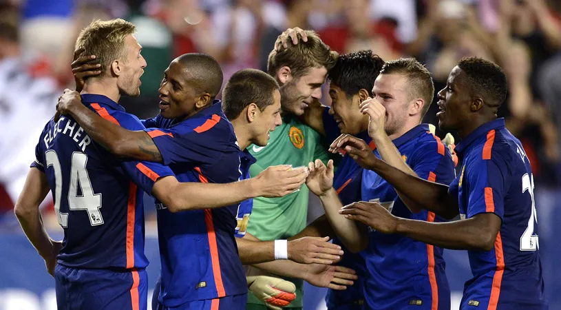 FOTO | Americanii habar n-au cum arată jucătorii lui United. Grafica televiziunii a făcut praf așezarea lui Van Gaal