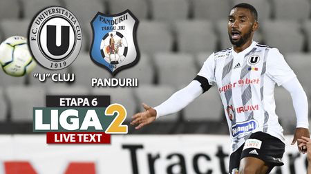 ”U” Cluj învinge Pandurii cu 2-0, însă o putea face la o diferență mult mai mare. Gorjenii au fost și ei periculoși, dar rămân fără punct câștigat în acest sezon