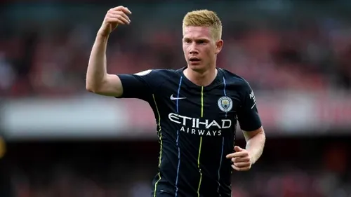 Cât va lipsi exact de pe teren Kevin De Bruyne. Anunțul celor de la City