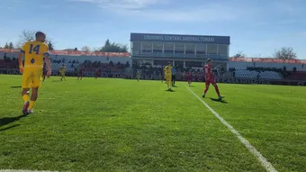 ACSM Reșița a câștigat în minutul 90+8 contra CS Tunari, dintr-un penalty! Flavius Stoican a remarcat câteva detalii negative, dar cele trei puncte l-au liniștit
