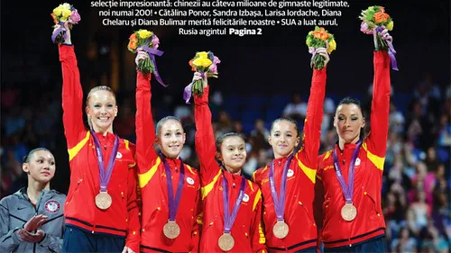 România, BRONZ în proba pe echipe la gimnastică!** Transmite-le un mesaj de felicitare fetelor lui Belu și Bitang! SUA e campioană olimpică