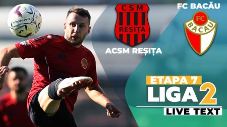 FC Bacău dă lovitura contra ACSM Reșița și obține prima sa victorie în deplasare în acest sezon împotriva unei echipe cu punctaj maxim acasă până acum