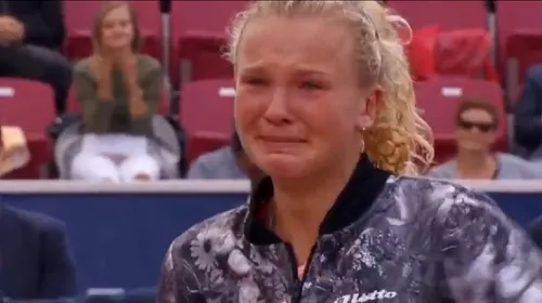 Momente incredibile la turneul WTA din Rusia! O sportivă a început să plângă, iar reacția adversarei a venit imediat: „Plângi precum un copil”