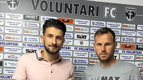 OFICIAL | Neluț Roșu a preferat să semneze cu FC Voluntari în detrimentul celor de la Dinamo