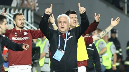 Haos la vestiare cu Marius Șumudică și rapidiștii, care i-au atacat pe arbitri: „Hoțule!”. Potop de înjurături pentru Radu Petrescu, când nu știau că sunt filmați