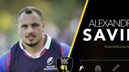 Încă un rugbist român va evolua în Franța! „Stejarul" Alex Savin a semnat cu SO Chambéry. „Aici e o altă lume, mulți copii care practică acest sport" | SPECIAL