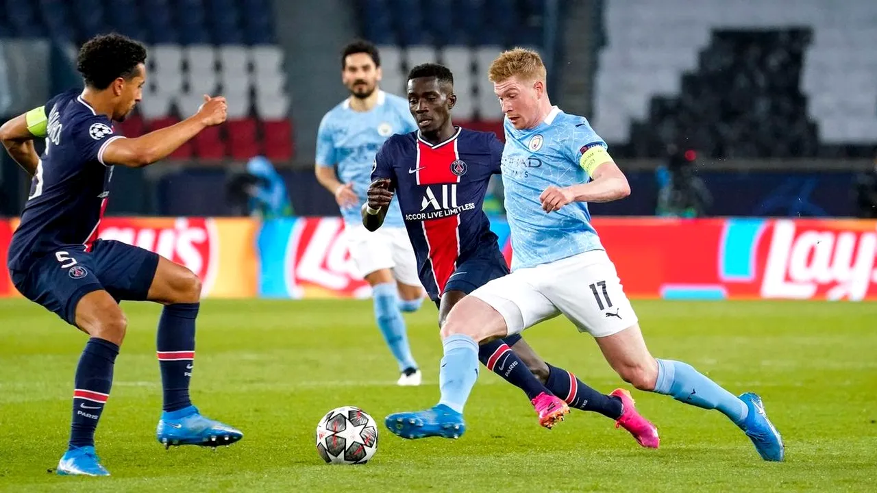 PSG - Manchester City 1-2 | Echipa lui Pep Guardiola, revenire spectaculoasă în semifinalele Ligii Campionilor!