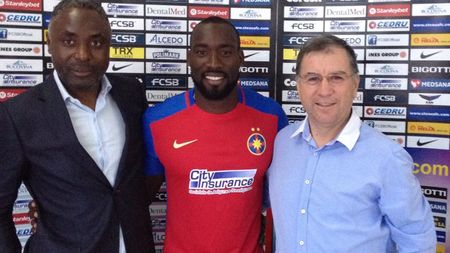 Primele declarații ale lui Tade după ce a semnat cu Steaua: "Mă simt suficient de pregătit și pot juca în meciul de marți"