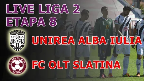 Unirea Alba Iulia - FC Olt 1-1!** Papură debutează pe banca slătinenilor cu un egal