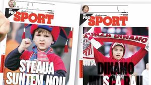 UNICUL DERBY! Nu rata azi** supersuplimentul pentru Steaua-Dinamo!