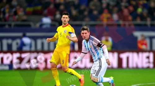 Messi, „încurcat” de gazonul de pe Arena Națională: „A fost complicat. Aveam nevoie de două-trei atingeri ca să controlăm mingea”