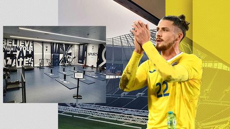 Radu Drăgușin a aterizat direct în noul „templu” al fotbalului din Premier League! Imaginile pe care nu le-ai văzut niciodată cu arena precum un mall, de peste un miliard de euro. Unde apar Ilie Dumitrescu și Gică Popescu. FOTO EXCLUSIV