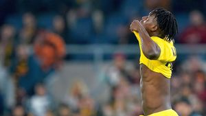 Ce transfer ratează Gigi Becali. Atacantul nigerian care face spectacol la Sheriff e nominalizat la trofeul „Fotbalistul revelație al anului 2023”