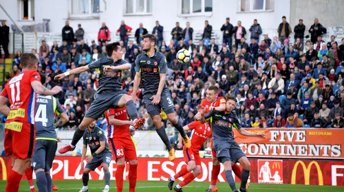 FC Botoșani – Dinamo 0-1. „Câinii” s-au revanșat după eșecul cu Juventus. Bratu a mutat inspirat în final